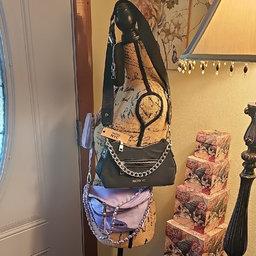 NWT● TWO Madden Girl Bags• Set Of Two!💜🖤